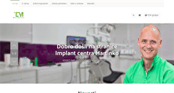 Desktop Screenshot of implant-centar-martinko.com